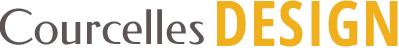 logo courcelles design